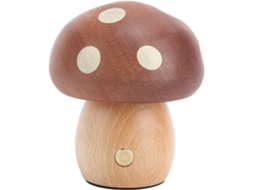 Luminária De Mesa Fockety, Moderna E Recarregável, Em Formato De Cogumelo, Com Regulagem Contínua De Intensidade
