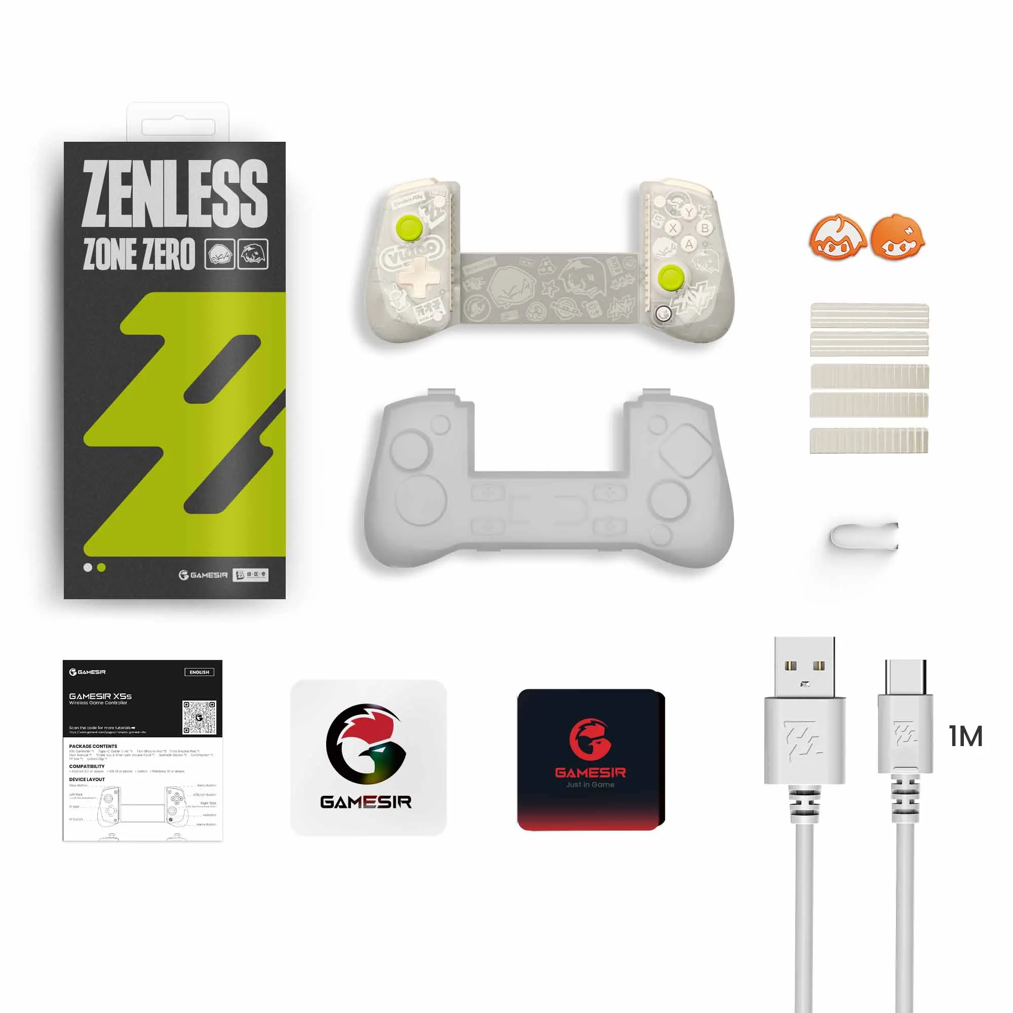 (dois) Controles De Jogo Retráteis Sem Fio, Compatíveis Com Ios/android/pc/switch, Bluetooth.