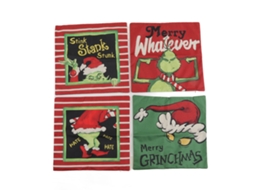 Capas De Almofada De Natal Em Linen Com Fecho Zipper