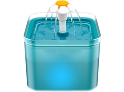 Dispensador Automático De Água, Capacidade 2 L, Silencioso, Luz Led, Sistema Filtrante, Carvão Ativado, Para Uso Doméstico E Hidratação Diária
