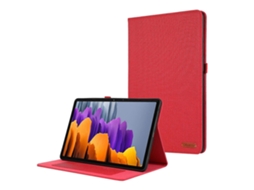 Capa de couro com textura de tecido horizontal Webake para tablet
