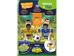 Livro Futebol Brasil X Itália de Magic Kids (Português do Brasil)