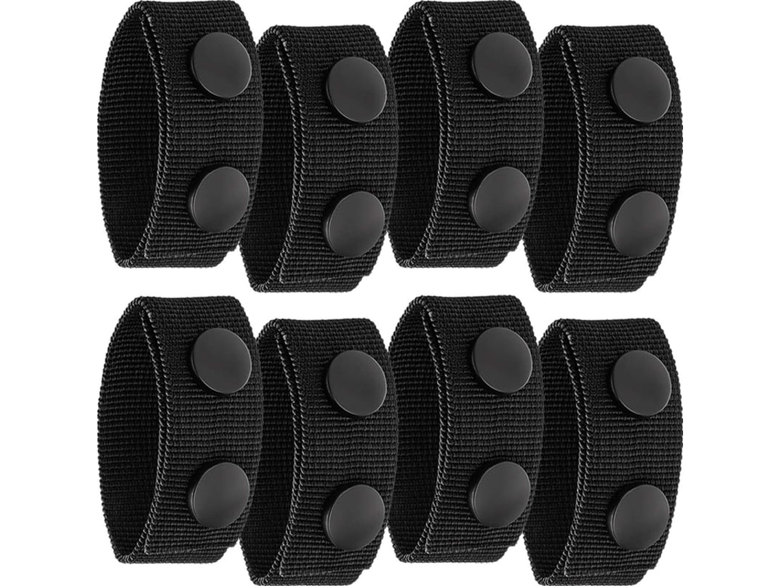 Mantenedor De Cinto Com Dois Botões Para Fixação De Cinto Esportivo Outdoor (8 Peças)