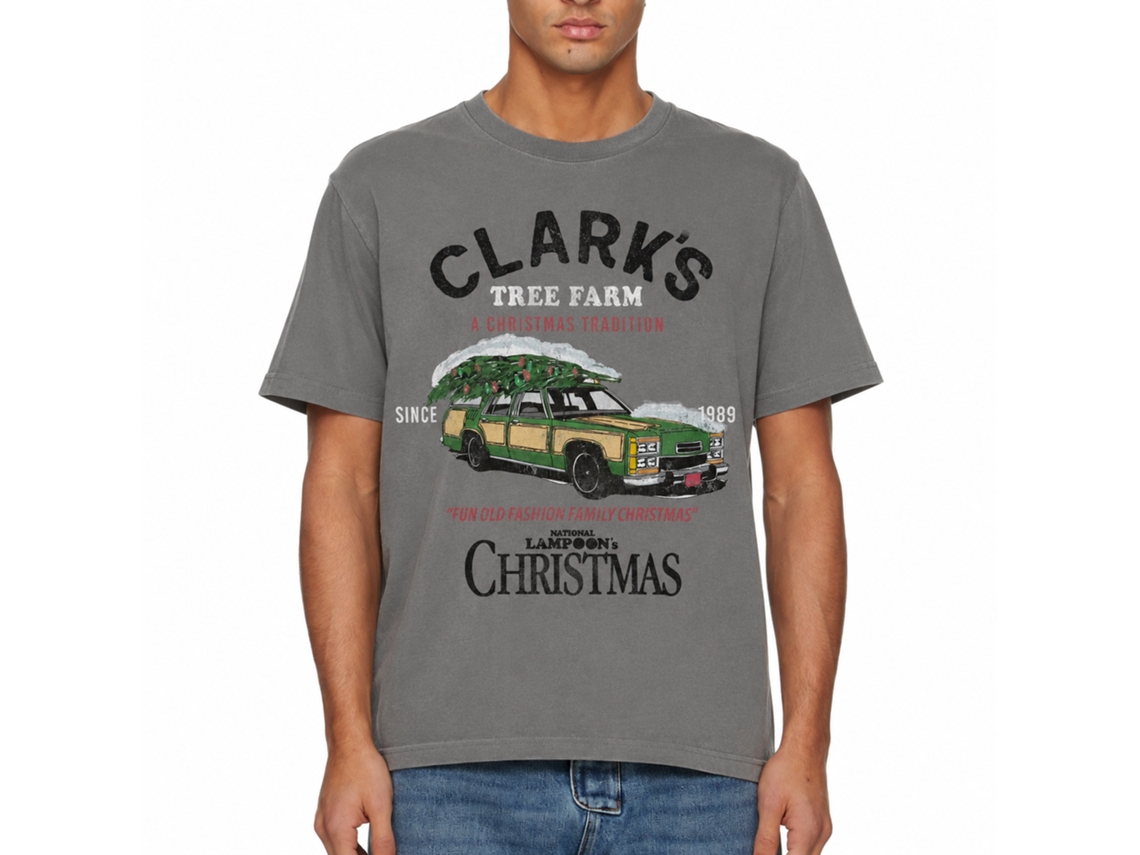 Rockinstone National Lampoon's Christmas Vacation Tree Farm T-shirt Size:m
