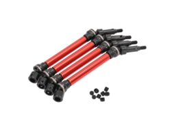 Mali 4pcs Eixo de Transmissão Dianteiro Traseiro Aço Alumínio para Arrma 1/8 Kraton 4s Rc
