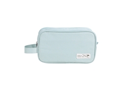 Mochila para Viagem de Banho e Toalha Portátil com Separação Seco e Molhado ZSANFS (azul Claro 25.5*10.14.5cm)