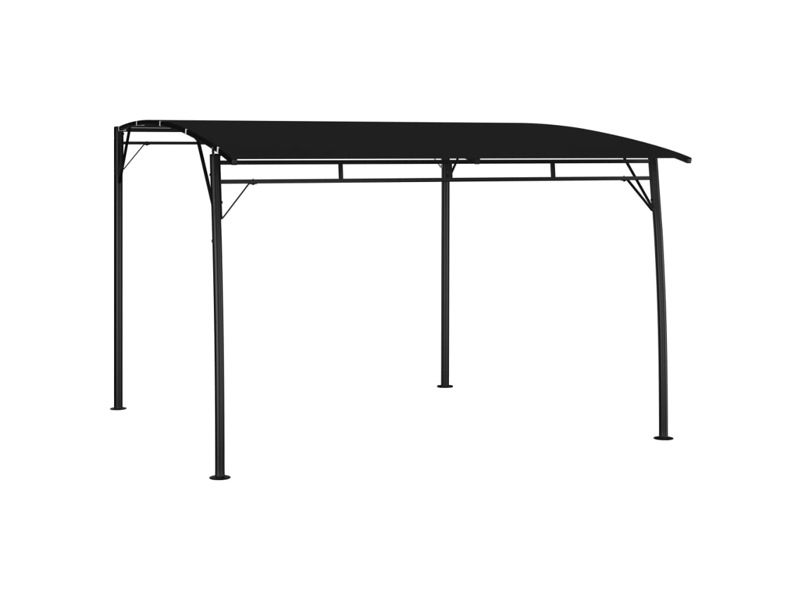 Vidaxl Toldo Para-sol De Jardim 3x3x2,55 M Antracite