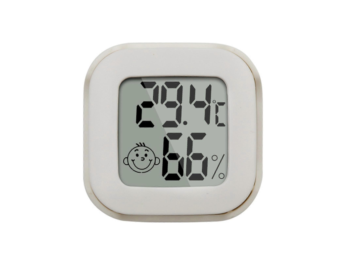 Higrômetro E Termômetro Para Ambientes Internos Com Sensor De Temperatura E Display Lcd, Ideal Para Casa E Escritório. Nostalgia88