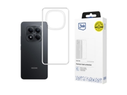 Capa Transparente 3mk Para Xiaomi Redmi Note 15 Pro 5g, Resistente A Rasgos.