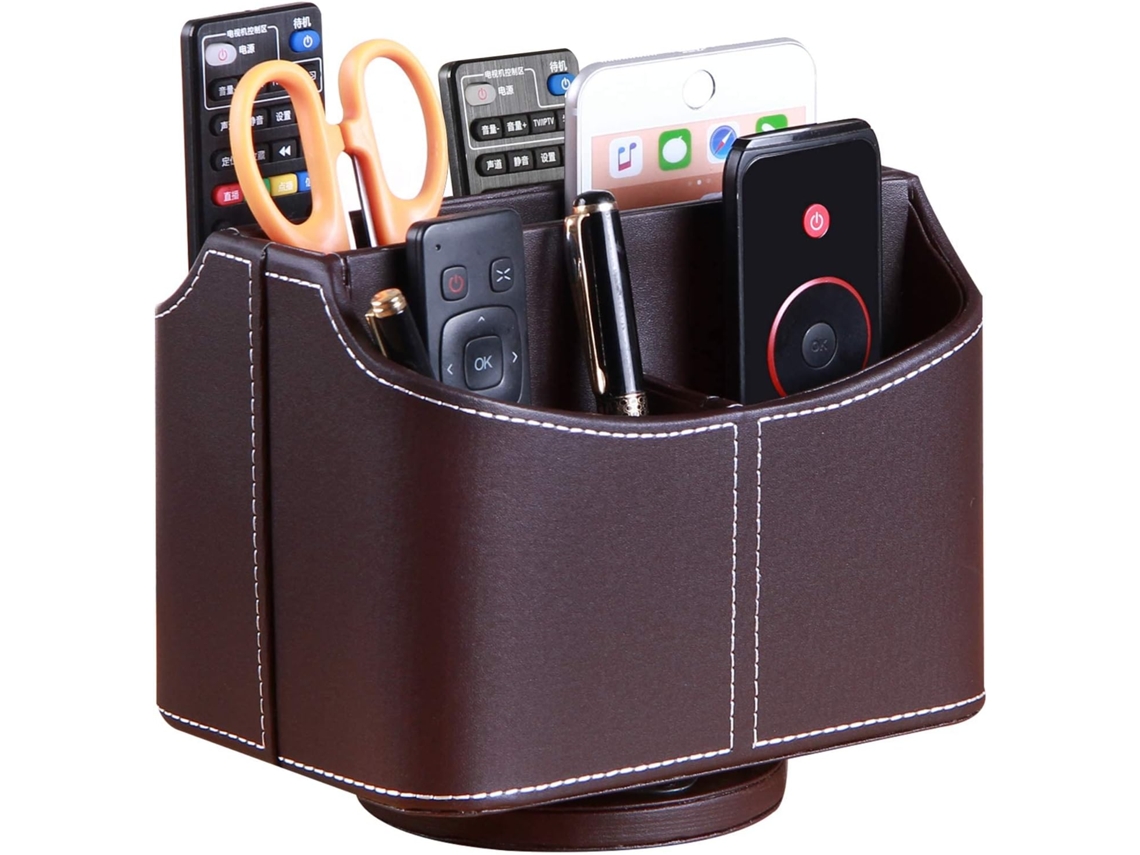 Suporte Giratório AQUAFORGE para Controle, 5 Divisões, em Couro PU