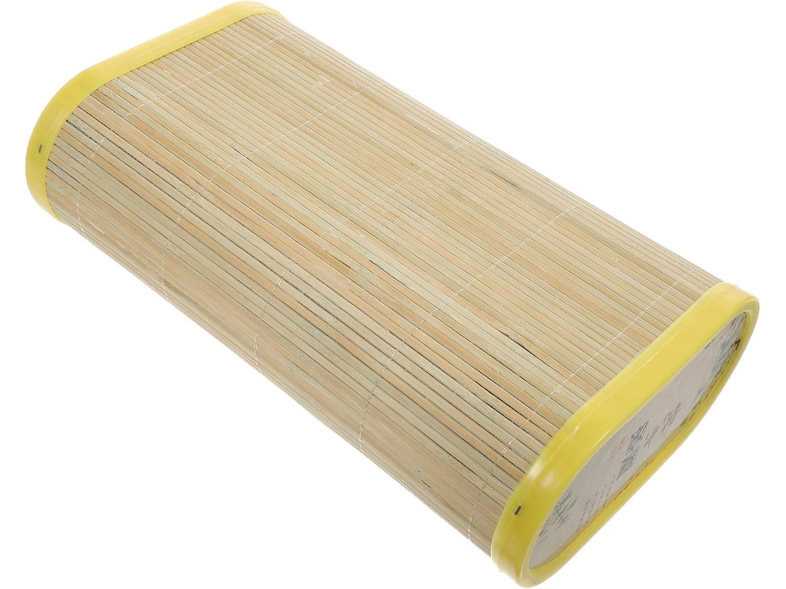 Travesseiro de Bambu 32x18x8cm, Refrescante e Respirável, com Suporte para o Pescoço, Ideal Idosos, CHABERLU