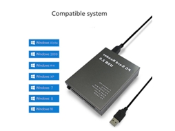 Adaptador Usb 2.0 Para Pc Ata Pcmcia Leitor De Cartão De Memória Flash Disk Conversor Compacto