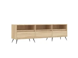 Tv Cabinet, Tv Cabinets Vidaxl Marrom Madeira Processada (n/a)