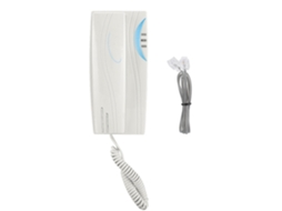 Aetheria telefone Fixo Fio Mini Parede Mesa Casa Escritório Branco com Luz Indicadora Chamada
