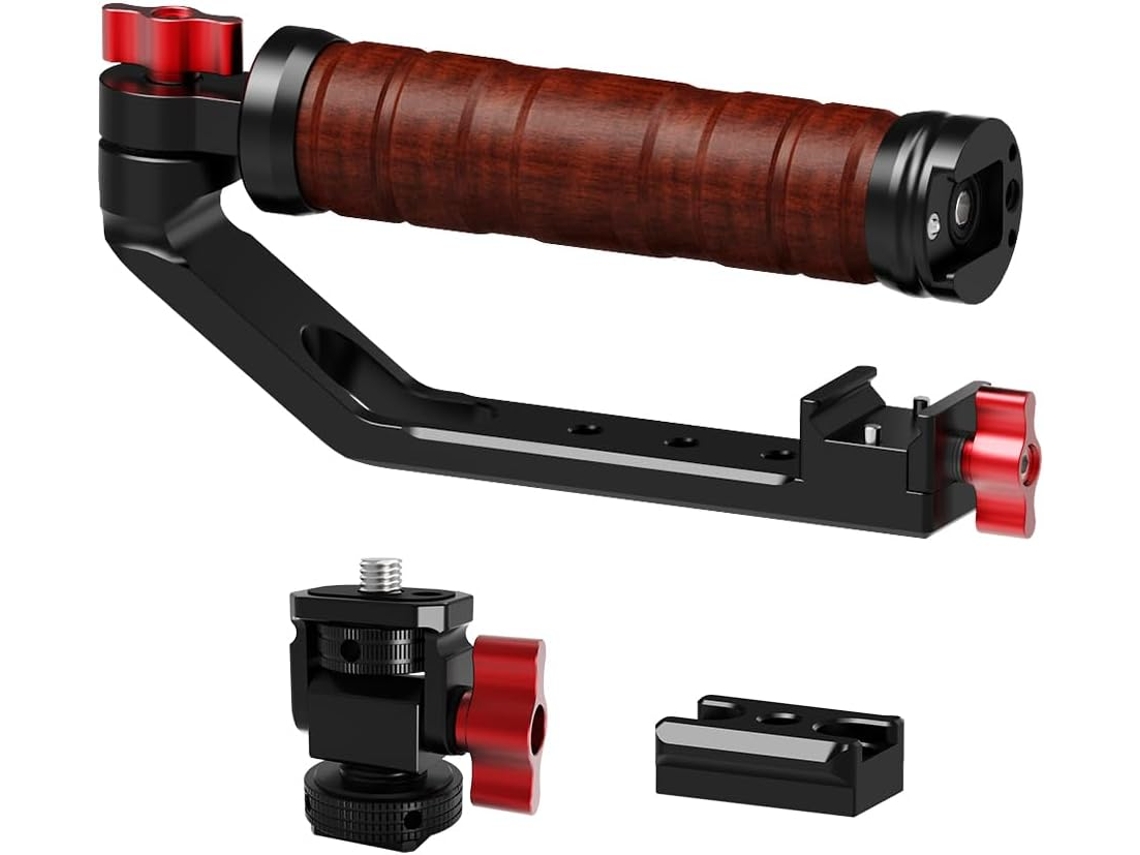 Punho De Câmera Ajustável Com Estabilizador Gimbal Para Rs2 Rs3 Rs3pro, Alça Dobrável Com Presilha Deslizante Tipo Nato