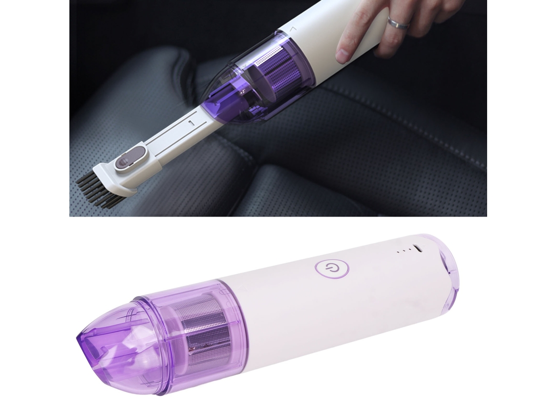 Lurelia Aspirador Portátil Sem Fios Para Carro, 5000 Pa, 4000 Mah, Insuflação