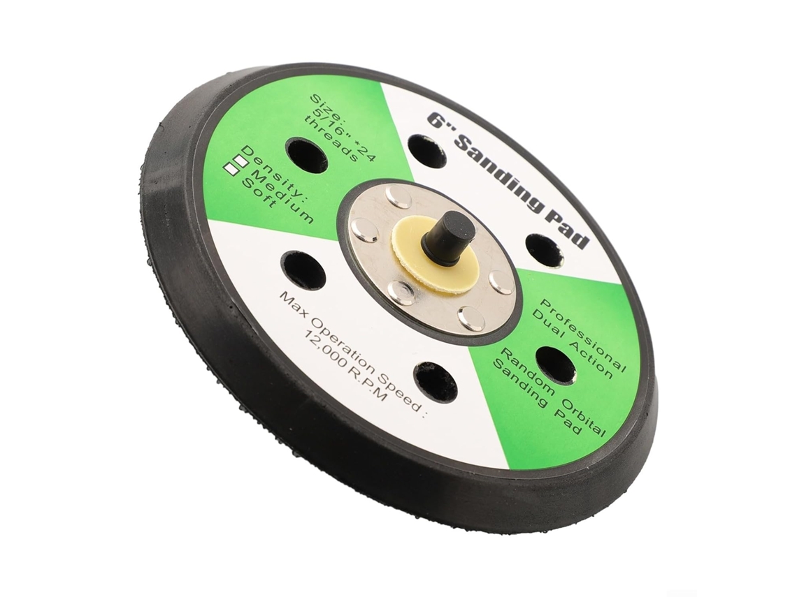 Schleifteller 6 Polegadas 150mm Löcher Klett-system Para Da Schleifer