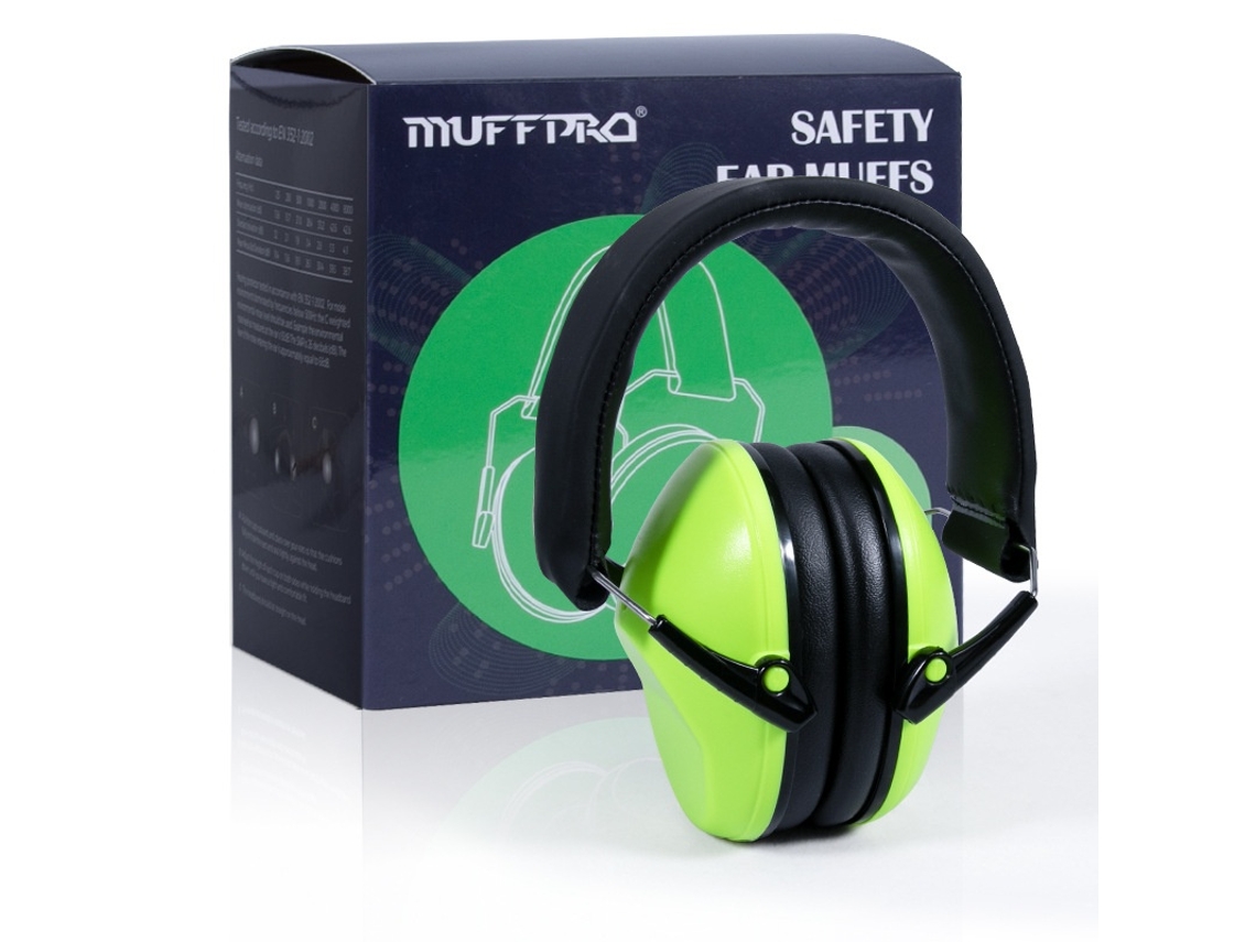 Protetor Auricular Infantil Elysve, Verde