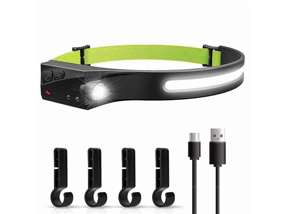 Lanterna De Cabeça Led Chronus 350 Lúmenes 230 Graus Com Sensor Pack De 2