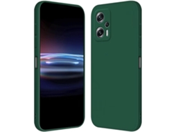 Capa Gt para Xiaomi Poco X4 Gt HONGWE. Textura Macia Verde