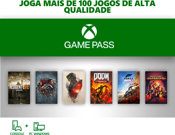 Xbox Game Pass, Descobre o teu próximo jogo