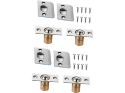 Exceart Conjunto De 4-fechos Esfera Ajustáveis Em Aço Inoxidável Portas Armário Com Acabamento Acetinado Escovado