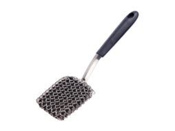 Escova De Limpeza Para Grelhador, Em Aço Inox, Portátil Para Exterior, Para Cozinha E Bbq
