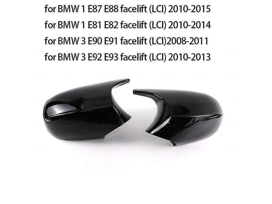 Capacete de espelho retrovisor M Style para BMW E90 E91 E92 E93 E81 E87 E82 2004-2009 em ABS