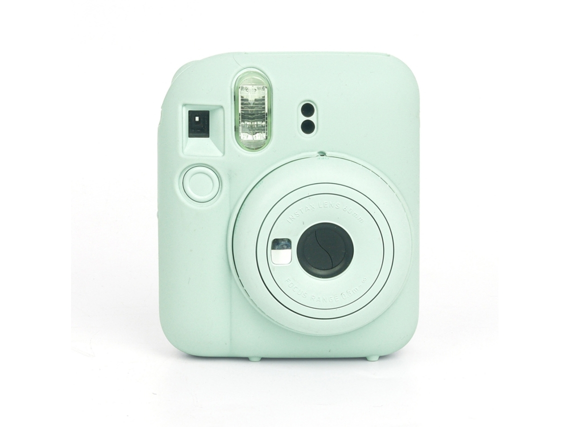 Capa Protetora de Silicone Macio para Fujifilm Instax Mini 12 Verde XIAOMOYU