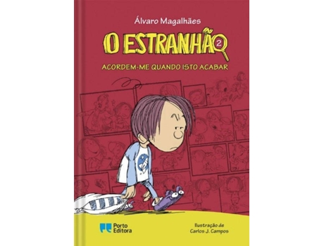 Livro O Estranhão: Acordem-me Quando Isto Acabar de Álvaro Magalhães