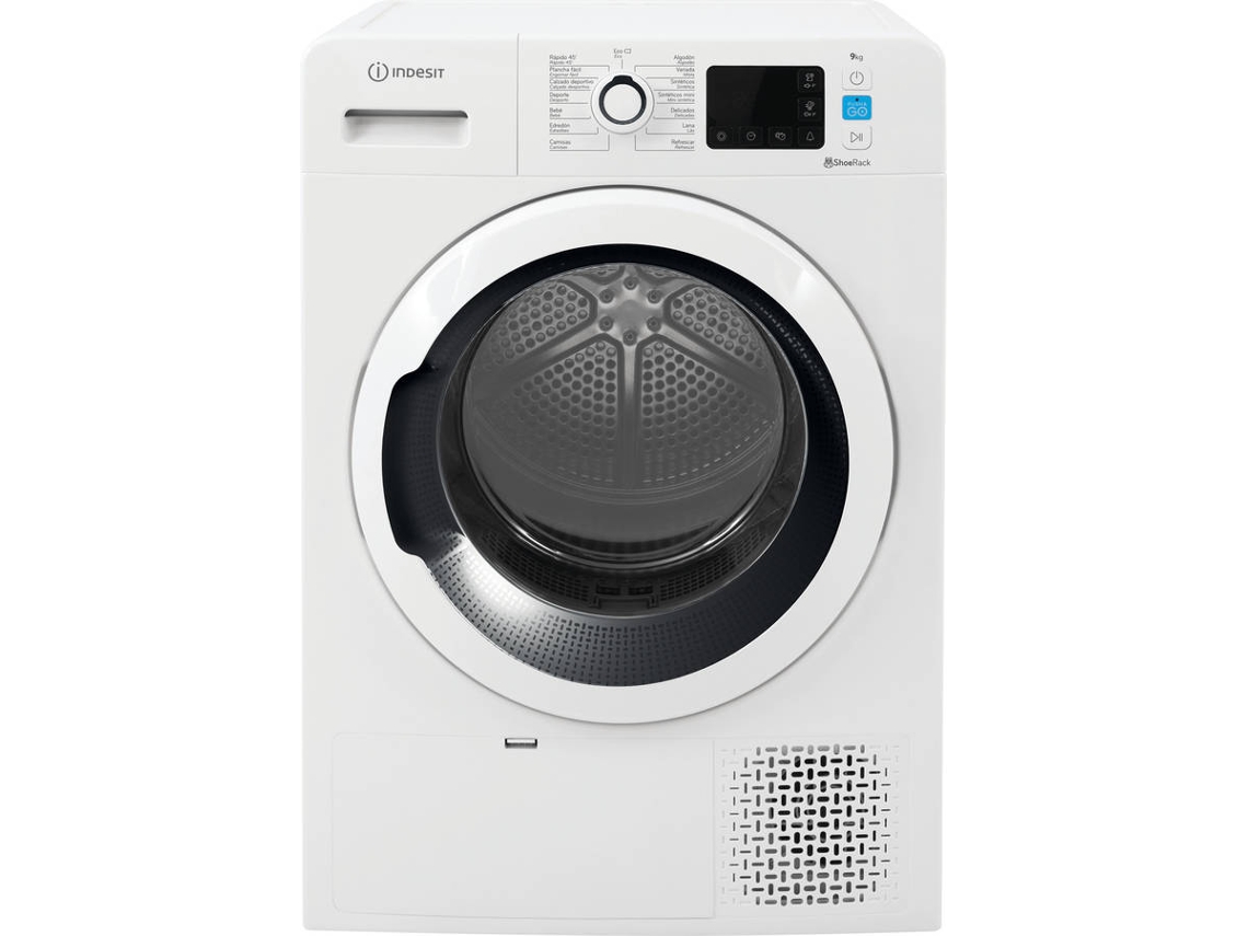 Máquina de Secar Roupa INDESIT YTN M11 92K RX SPT (9 kg - Bomba de Calor - Branco)