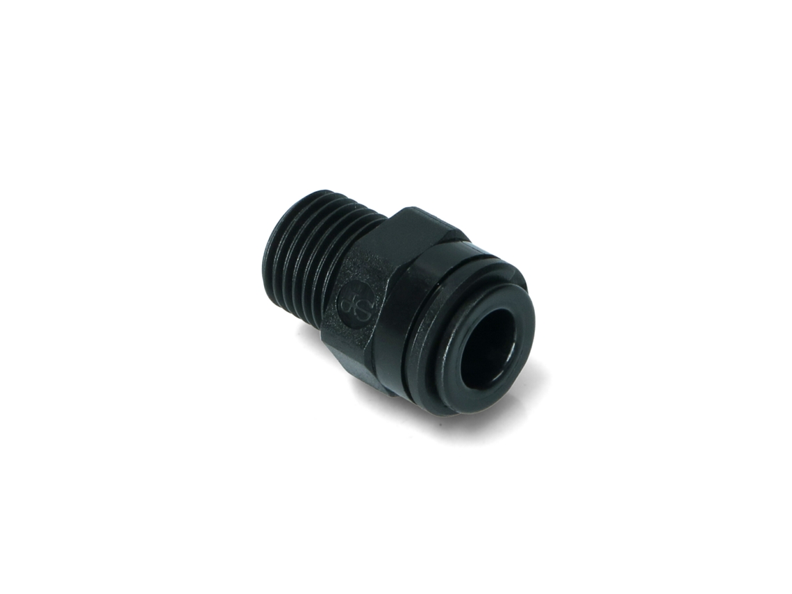 Conector X 1/4 Bspt Reto Terminal 8mm para Máquina de Café Ven pm010802e