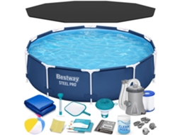 Piscina De Jardim Com Estrutura 305 X 76 Cm 16 Em 1 Bestway 56679