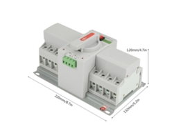 Laxiscreed Disjuntor Diferencial 63a 4p Para Alimentação Dual Com Troca Automática De Energia
