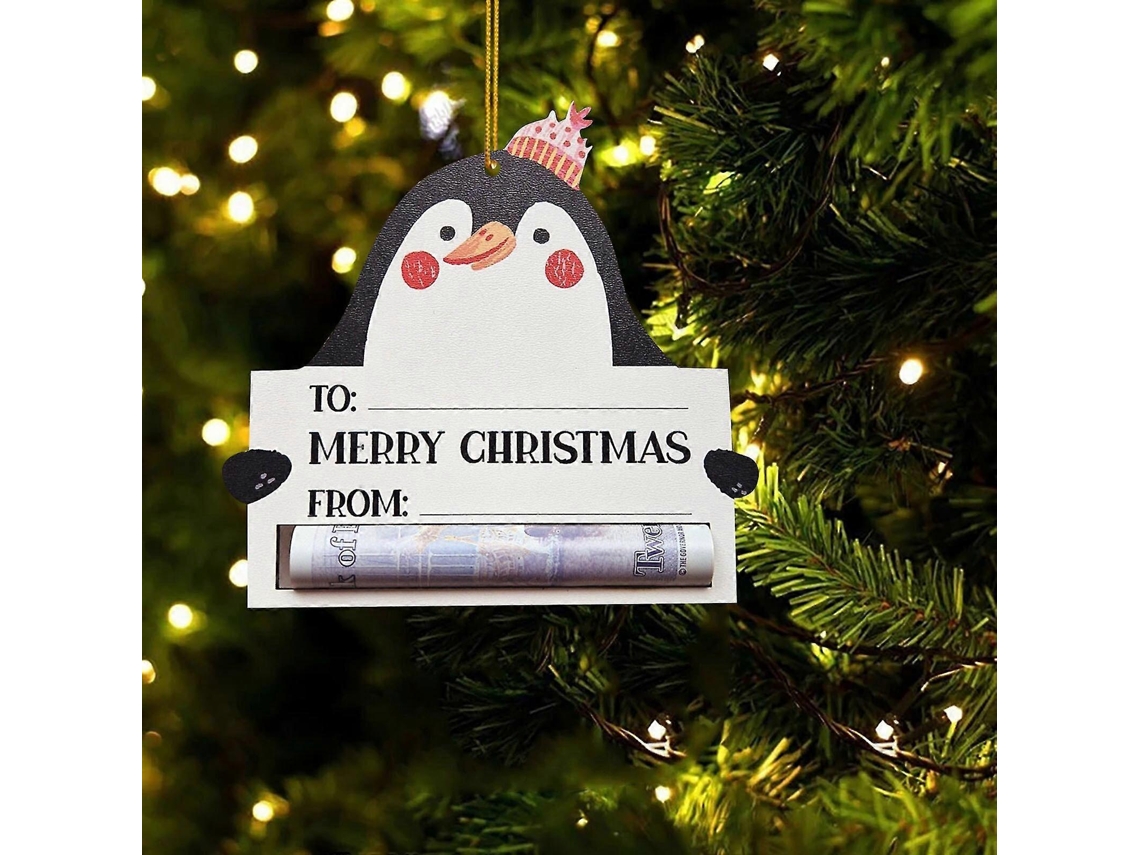 Pingente Decorativo De Natal Em Forma De Dinheiro, Enfeite Para Pendurar, Estatueta Assustadora, Artesanato, Acessório Para Carro Hengjian