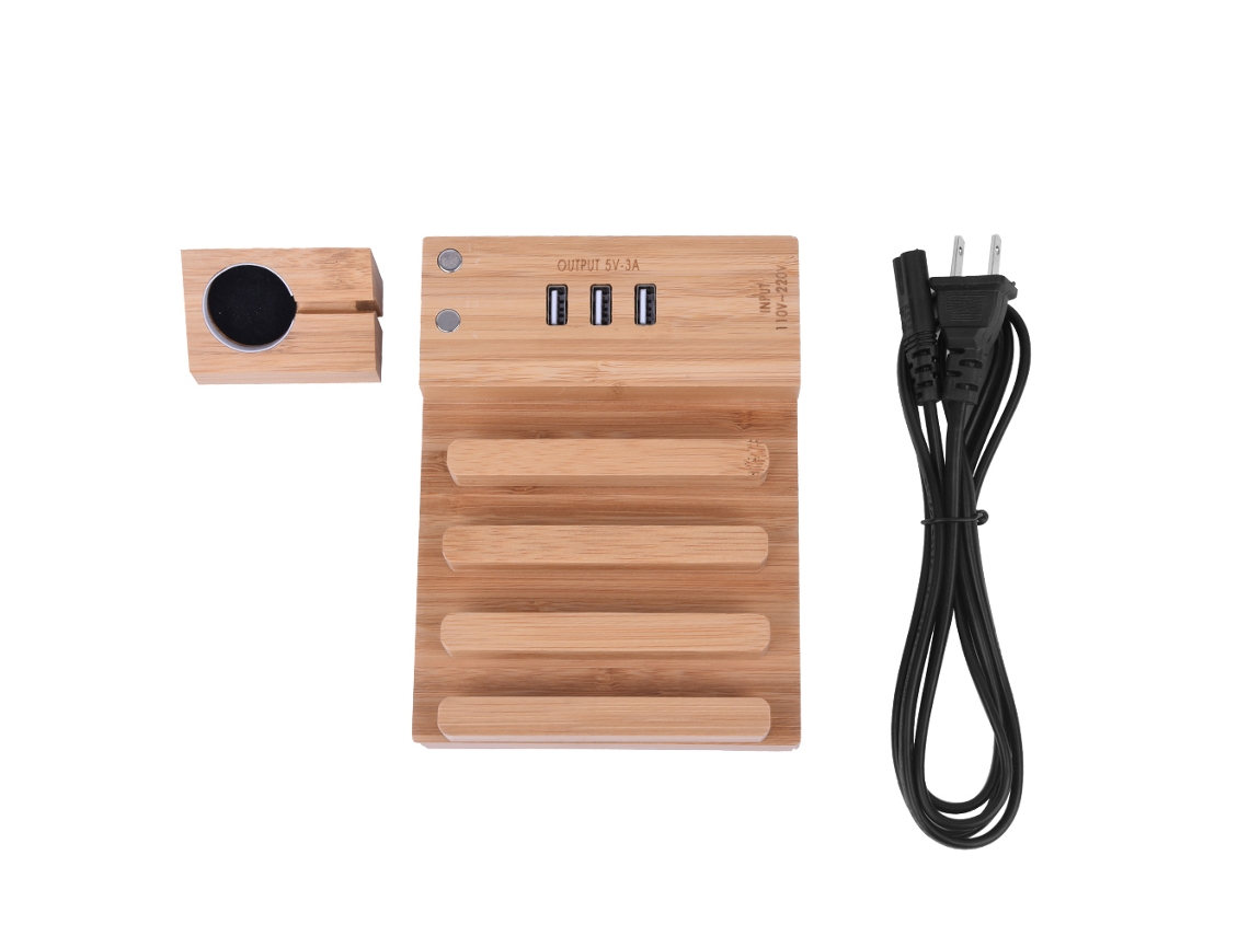 Dock de Carregamento de Bambu LAXISCREED
