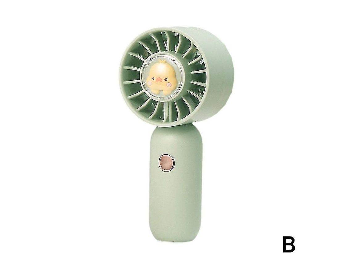 Ventilador Portátil Elétrico Pequeno, Recarregável Via Usb.