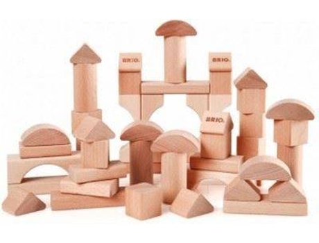 Blocos de Construção  Naturais - 50 Pcs