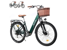 Bicicleta Elétrica - Cysum - Cityrun-26 - Motor 250w - Bateria 36v 10ah - Shimano 7 Velocidades