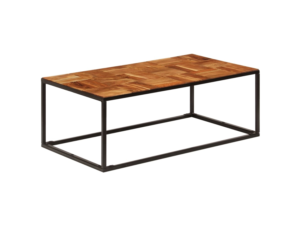 Coffee Table, Coffee Tables Vidaxl Marrom Madeira De Acácia