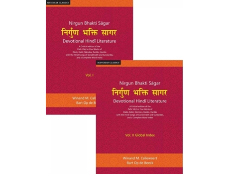 Livro Nirgun Bhakti Sagar de Winand M Callewaert (Hindi - Capa Dura)