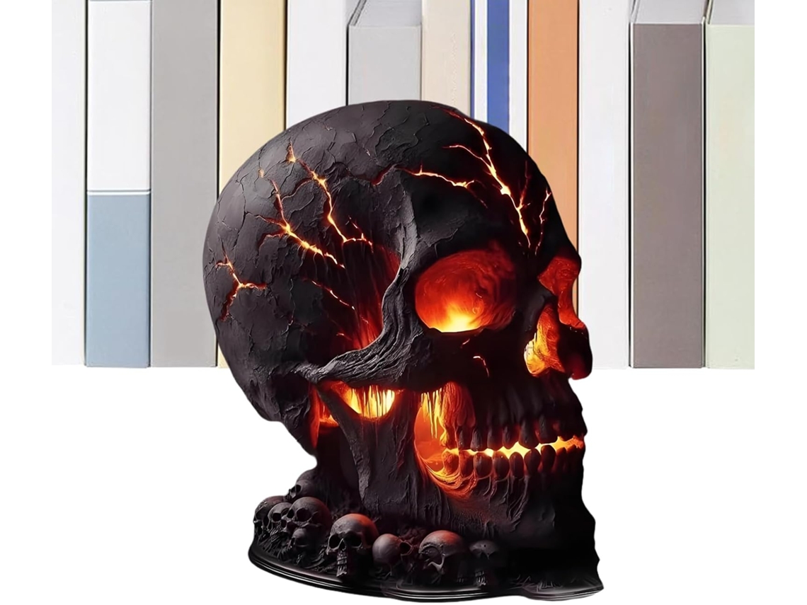 Iluminação gótica, iluminação decorativa de Halloween, caverna gótica assustadora