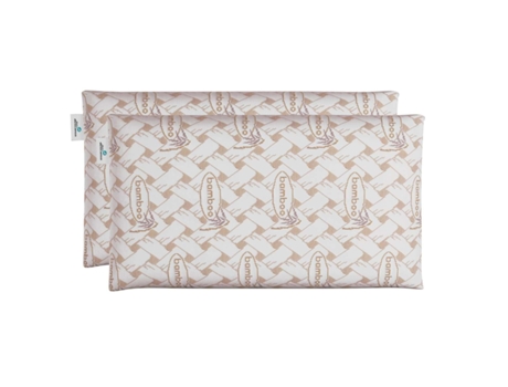 Pack 2 Almofadas Viscoelásticas NALUI Firmeza Média Chloe com Fronha Dupla (75 cm)