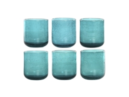 Conjunto De Copos Em Casa Esprit Turquesa Cristal 320 Ml (6 Unidades)