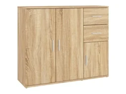 Sideboard, Sideboards Vidaxl Marrom Madeira Processada (n/a)