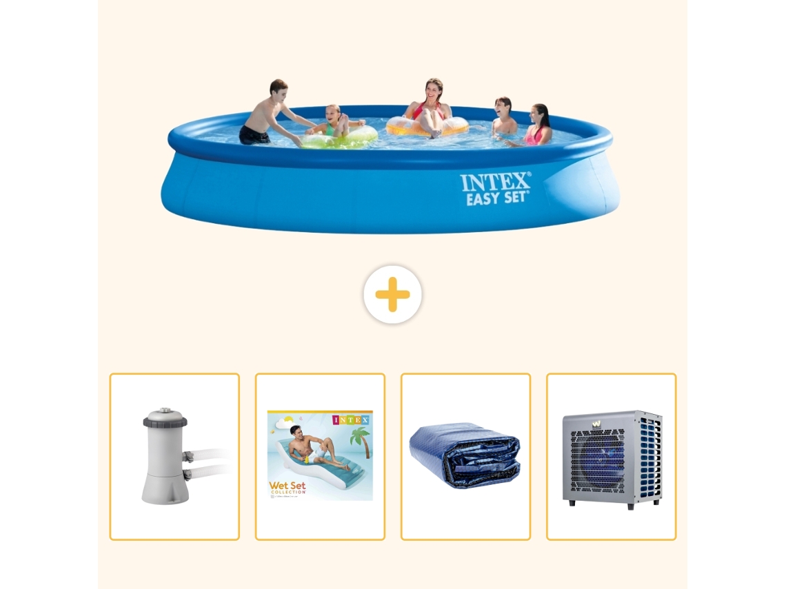 Intex Piscina Easy Set Redonda - 457x84 Cm - 5-peças S286