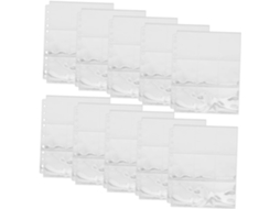 Álbum De Fotos Com 10 Folhas Transparentes, Capas Intercambiáveis E Compartimentos. Gokoco