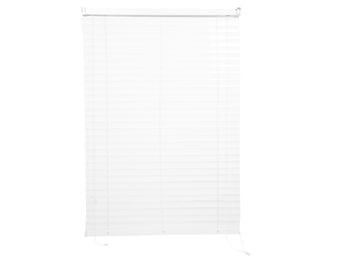 Cortinas Persianas De Liga De Alumínio (largura Da Lâmina De 50mm, 105*150cm, Branco)