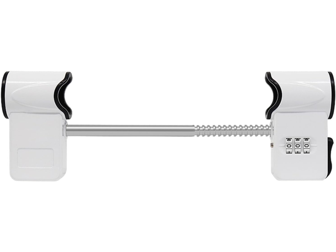 Fechadura Metálica De 26 Cm Para Porta Dupla, Fácil De Configurar, Sistema De Combinação, Proteção Estável, Fechadura