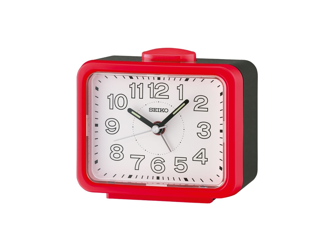 Relógio-Despertador SEIKO Qhk061R Vermelho